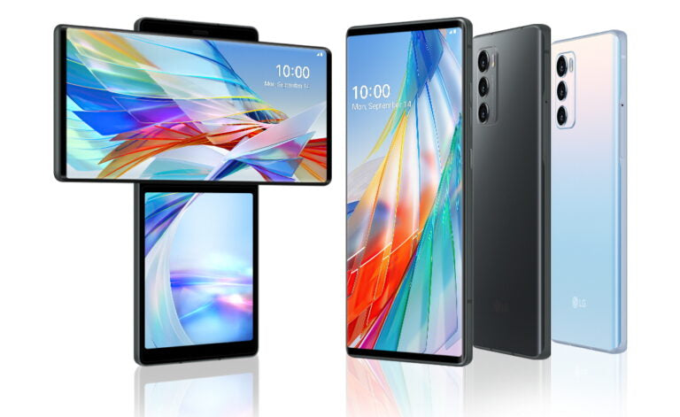 LG Wing - LG latest swivelling dual-screen phone