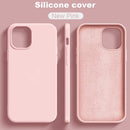Soft-Touch Silicone Phone Case for iPhone 16 Pro