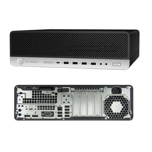 HP EliteDesk 800 G4 SFF - Intel i5-8500 3.00GHz -  8GB - 256GB SSD